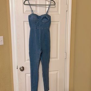 Size small Jean jumpsuit